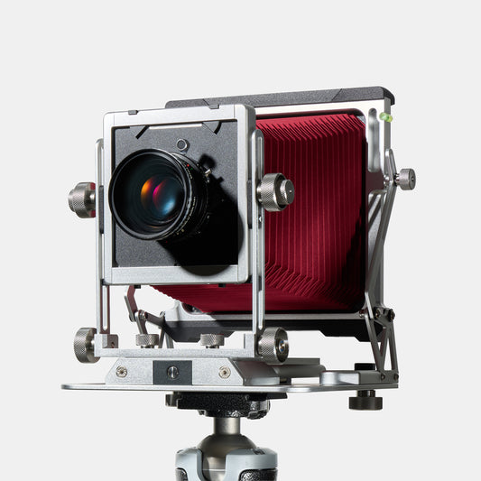 HSINCAM™ FM45-P · Modern 4×5 All-Metal Precision Technical Camera