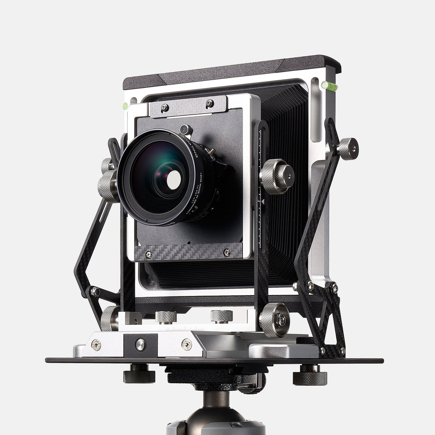 HSINCAM FM45-L 4×5 camera, precision focusing detail